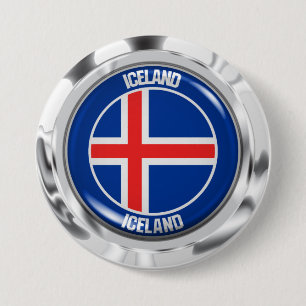 Island-RundEmblem Button