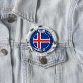 Island-RundEmblem Button (Beispiel)