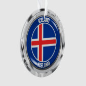 Island-RundEmblem Ornament (Vorderseite)