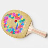 Island Rustic Bird 'Aloha'  Tischtennis Schläger (Seitenansicht)