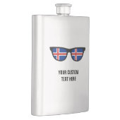 Island schattiert kundenspezifische Flasche Flachmann (Rechts)