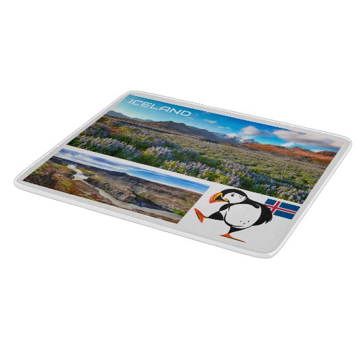 Island Schneidebrett (Ecke)