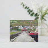 Island - Siglufjörður Postkarte (Stehend Vorderseite)