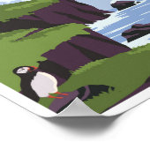 Island Snæfellsnes-Halbinsel Poster (Ecke)