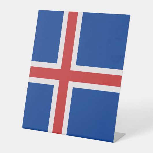 Island Sockelschild (Vorderseite)