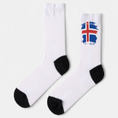Island Socken (Linkes Detail)