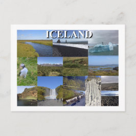 Island - Sommerlandschaften Postkarte