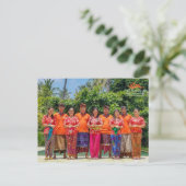 Island Spirit Postkarte (Stehend Vorderseite)