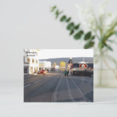 Island, Straße in Akureyri Postkarte (Stehend Vorderseite)