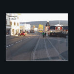 Island, Straße in Akureyri Postkarte<br><div class="desc">Straße in Akureyri,  Island</div>