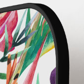 Island Style Tropical Patches mit Monogram Pickleball Schläger (Linke Seite)