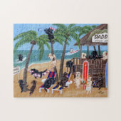 Island Summer Vacacation Labradors Puzzle (Horizontal)