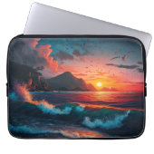 ISLAND SUNSET #1 LAPTOPSCHUTZHÜLLE (Vorderseite)