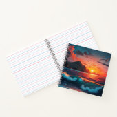 ISLAND SUNSET #1 NOTIZBLOCK (Innenseite)