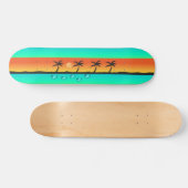 Island Sunset Skateboard (Horizontal)