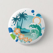 Island Surf Button (Vorderseite)