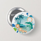 Island Surf Button (Vorne & Hinten)