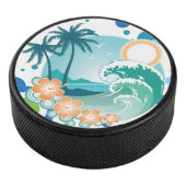 Island Surf Hockey Puck (3/4)