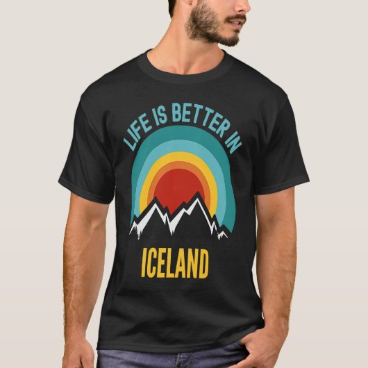 Island T-Shirt (Vorderseite)