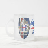 Island-Tasse Mattglastasse (Links)