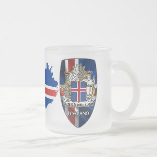 Island-Tasse Mattglastasse