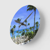Island Time Wall Clock Runde Wanduhr (Winkel)