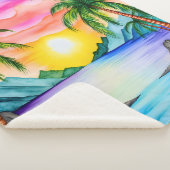 Island Tropical Beach Sunset Sherpadecke (3/4)