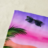 Island Tropical Beach Sunset Strandtuch (Beispiel)