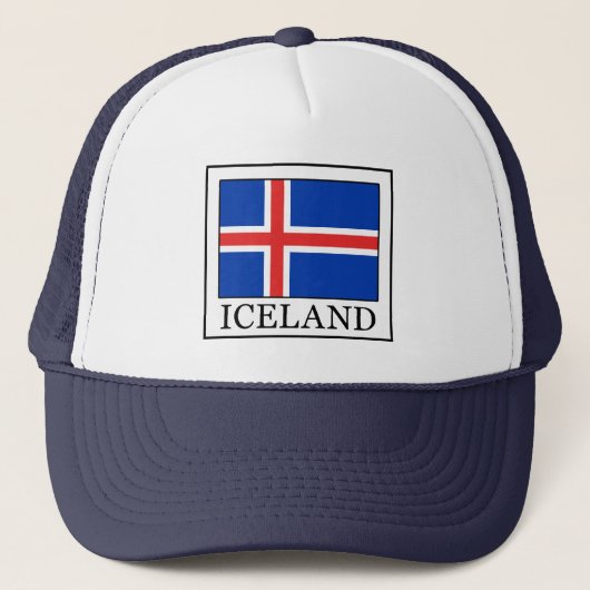 Island Truckerkappe (Vorderseite)