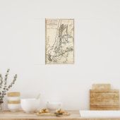 Island und New York Poster (Küche)