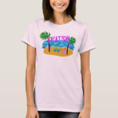 Island Vacation T - Shirt (Vorderseite)