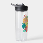 "Island Vibes: Design des Summer T - Shirt Trinkflasche (Rechts)