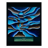 'Island Vibes' Glossy Poster (Vorderseite)