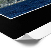 "ISLAND VIEW" Foto Poster (Ecke)