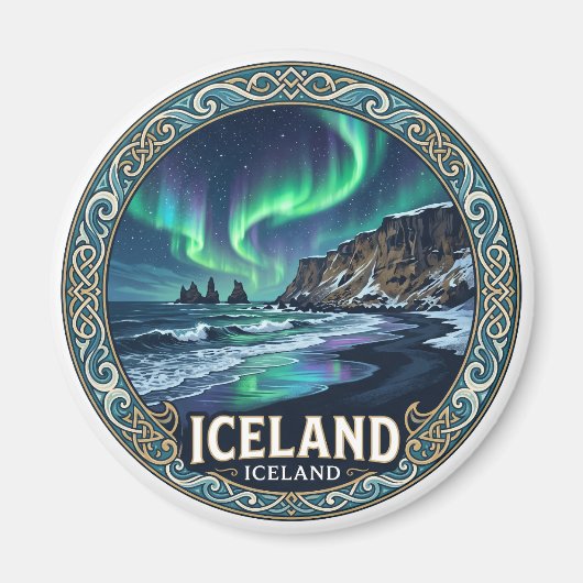 Island Vik Magnet (Vorne)