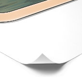 Island Viking Travel Poster (Ecke)