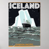 Island Vintage Poster (Vorne)