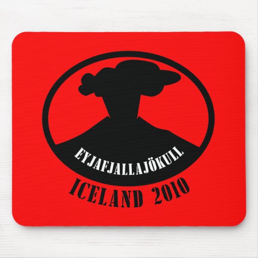 Island-Vulkan 2010 Mousepad (Vorne)