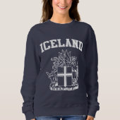 Island-Wappen Sweatshirt (Vorderseite)