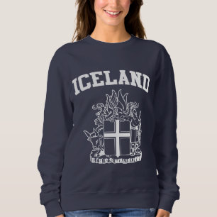 Island-Wappen Sweatshirt