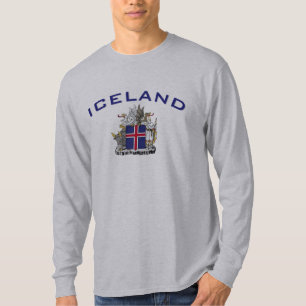 Island-Wappen T-Shirt