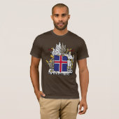 Island-Wappen T-Shirt (Vorne ganz)