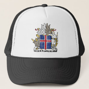 Island-Wappen Truckerkappe