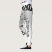Island-Wappenschild Leggings (Links)