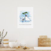 Island war Level Value Matte Poster (Küche)