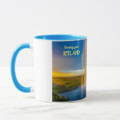 Island - Wasserfall Skogafoss Tasse (Links)