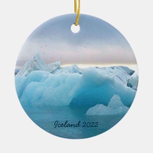Island - Weihnachtsschmuck (Vorne)