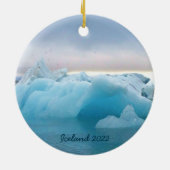 Island - Weihnachtsschmuck (Hinten)