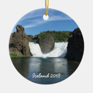 Island - Weihnachtsverzierung Keramik Ornament