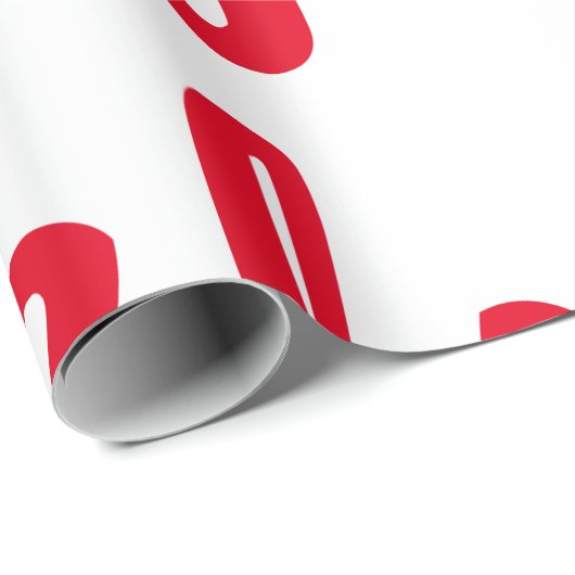 Island - Weihnachtswaschpapier Geschenkpapier (Rolleneckpunkt)